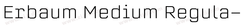 Erbaum Medium Regula字体转换